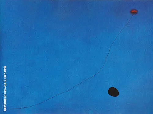 Blue III 1961 By Joan Miro