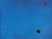 Blue III 1961 By Joan Miro