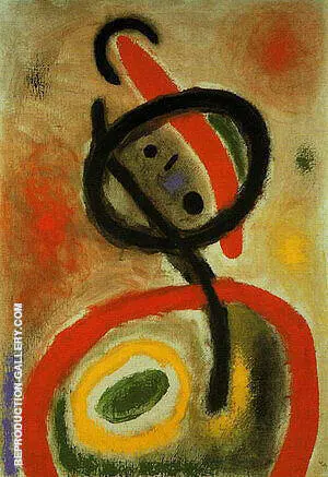 Femme III 2-6-1965 By Joan Miro