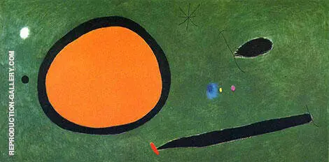 Bird's Flight in Moonlight 1967 By Joan Miro