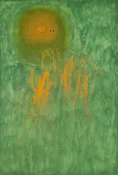 Hair Pursued by 2 Planets 1968 By Joan Miro