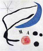 Poem I 1968 By Joan Miro
