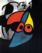 Woman Bird 1974 By Joan Miro