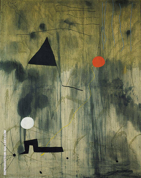 Birth of the World 1925 by Joan Miro | Oil Painting Reproduction