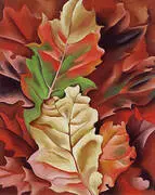 Autumn Leaves By Georgia O'Keeffe