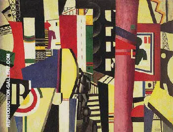 The City 1919 By Fernand Leger