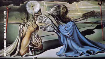 Tristan and Isolde 1944 By Salvador Dali