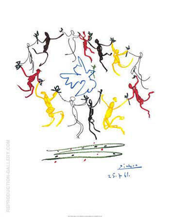Dance of Youth by Pablo Picasso | Oil Painting Reproduction