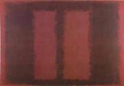 Sketch for Mural 6, Black Over Maroon 1958 By Mark Rothko (Inspired By)