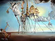 The Temptation of St. Anthony 1946 By Salvador Dali