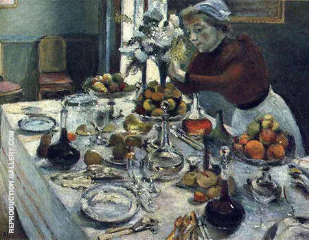 The Dinner Table 1896 By Henri Matisse