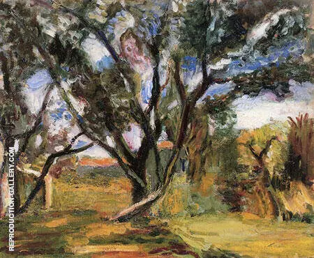 The Olive Tree 1896 By Henri Matisse