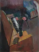 Interior with Harmonium By Henri Matisse