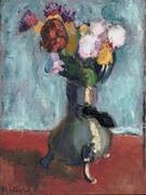 Bouquet of Flowers in a Chocolate Pot 1902 By Henri Matisse