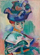 The Woman with a Hat 1905 By Henri Matisse