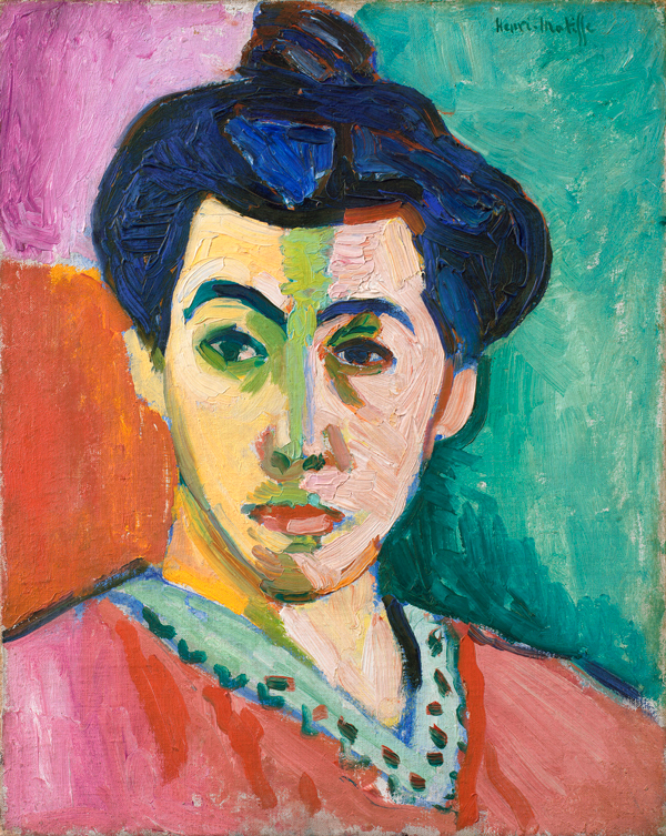 Portrait of Madame Matisse. The Green Stripe, 1905 | Oil Painting Reproduction