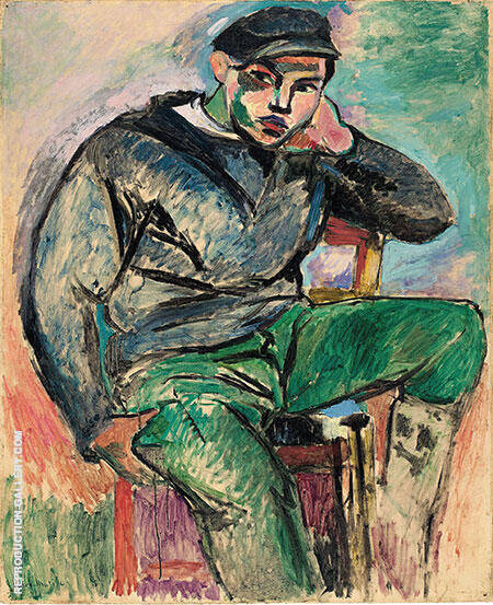 The Young Sailor I 1906 by Henri Matisse | Oil Painting Reproduction
