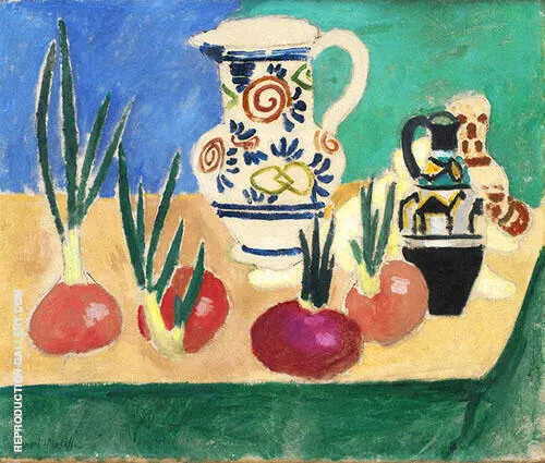 Pink Onions 1906 By Henri Matisse