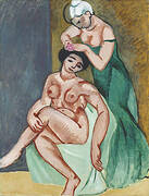 La Coiffure 1907 By Henri Matisse