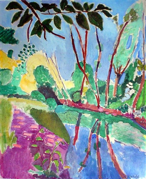 The Waterfront 1907 by Henri Matisse | Oil Painting Reproduction