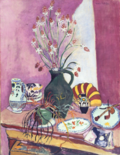 Still Life with Asphodels 1907 By Henri Matisse