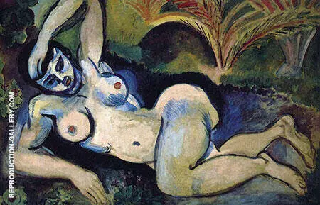 Blue Nude Memory of Biskra 1907 By Henri Matisse