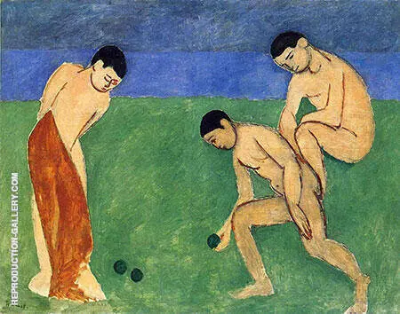 Game of Bowls 1908 By Henri Matisse
