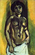Nude Black and Gold 1908 By Henri Matisse