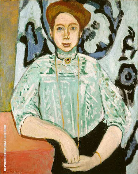 Portrait of Greta Moll 1908 By Henri Matisse