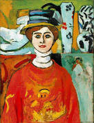 The Girl with Green Eyes 1908 By Henri Matisse