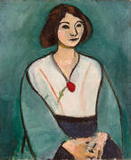 Lady in Green 1909 By Henri Matisse