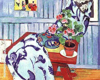 Still Life with a Geranium 1910 By Henri Matisse