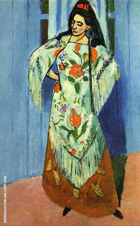 The Manila Shawl 1911 By Henri Matisse