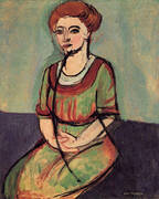 Portrait of Olga Merson 1911 By Henri Matisse