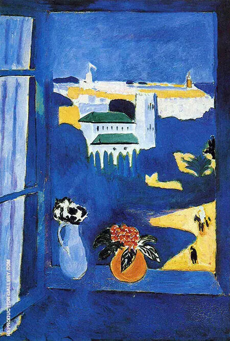 Landscape Viewed from a Window 1912 By Henri Matisse