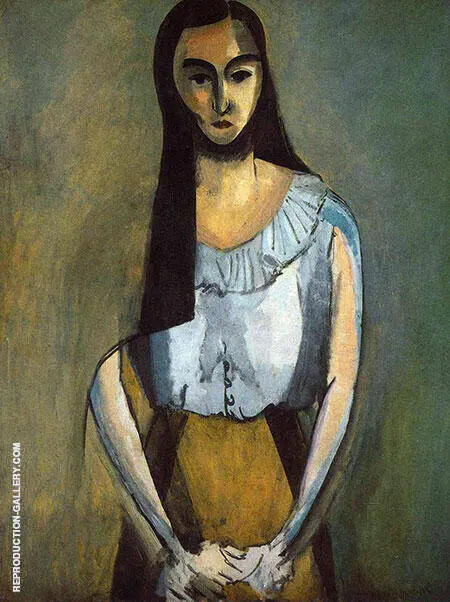 The Italian Woman 1916 By Henri Matisse