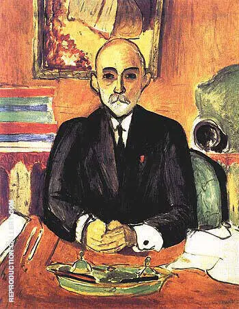 Portrait of Auguste Pellerin I 1916 By Henri Matisse