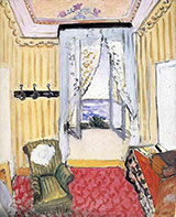 My Room at the Beau Rivage 1917 By Henri Matisse
