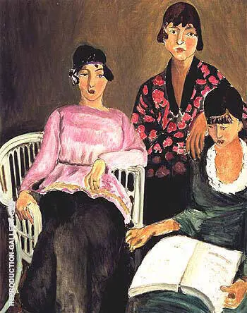 The Three Sisters 1917 By Henri Matisse