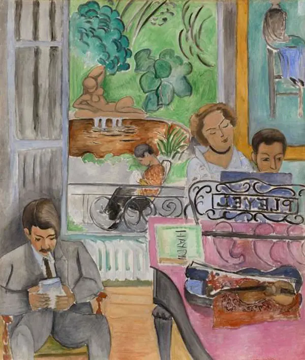 The Music Lesson By Henri Matisse