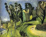 Large Landscape Mont Alban 1918 By Henri Matisse