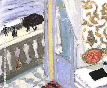 Interior with Black Notebook 1918 By Henri Matisse