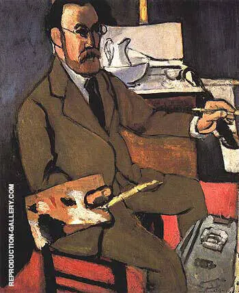 Self Portrait 1918 By Henri Matisse