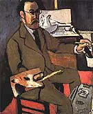 Self Portrait 1918 By Henri Matisse