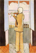 Violinist at the Window 1918 By Henri Matisse
