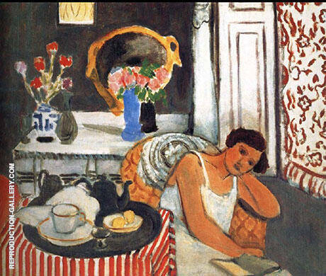 The Breakfast 1919 by Henri Matisse | Oil Painting Reproduction