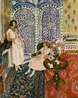 The Moorish Screen 1921 By Henri Matisse