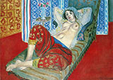 Odalisque with Red Culottes 1921 By Henri Matisse