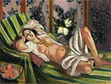 Odalisque with Magnolias 1923 By Henri Matisse