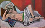 Reclining Nude with Drape By Henri Matisse